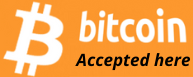 Bitcoin payement accepted here